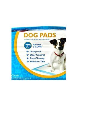 70 ct Puppy Pee Pads 23"x24" Leak-Proof Quick-Dry Design Dog Pads